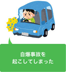 友人が運転する車に同乗していて交通事故を遭遇した